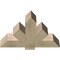 Ekena Millwork Kennewick Rough Sawn Timber Gable Bracket, Douglas Fir, 36"W x 24"H x 6"D x 6"F, 16/12 Pitch GBW036X24X0606KEN00RDF - alternate 3